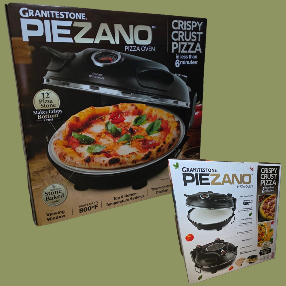 Granitestone Piezano Pizza Oven and Accessory Kit BUNDLE